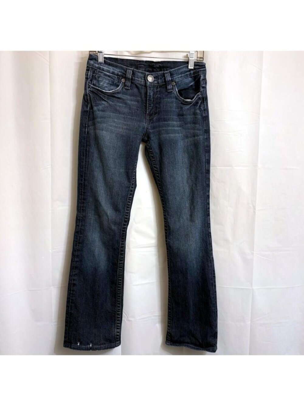 Lucky Brand Women's Bootcut Jeans Size 6 / 28 Embroidered Pockets